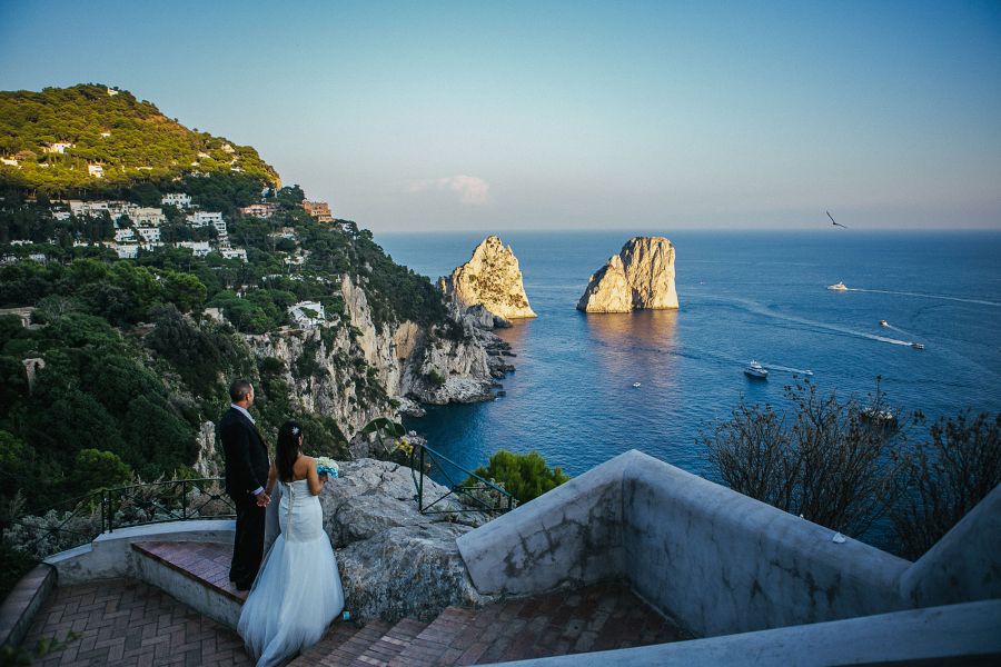 Romantic Capri Wedding Venue