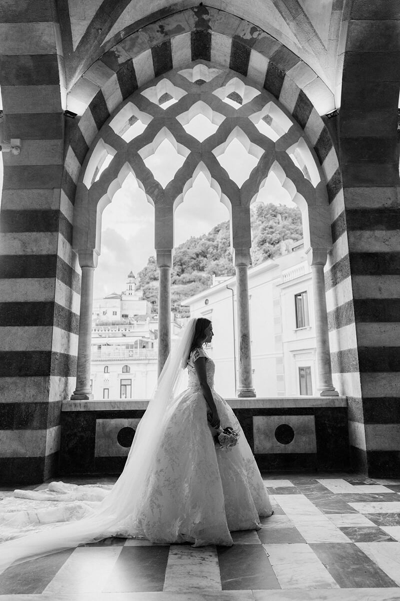 Luxury Tuscany Catholic wedding