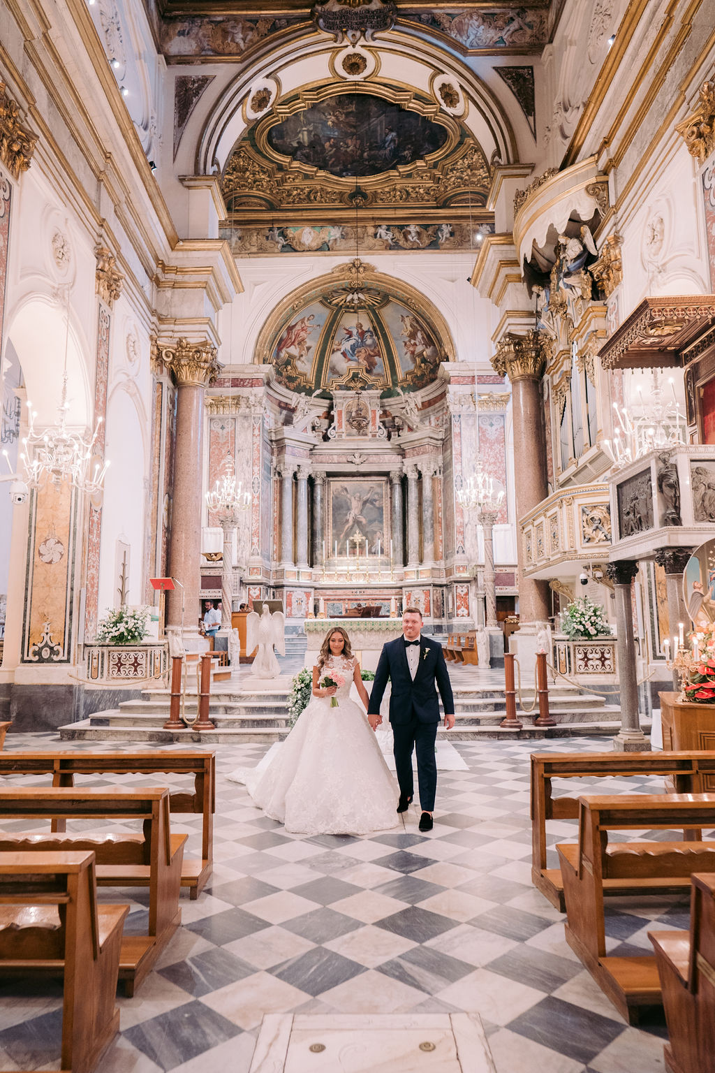 Amalfi Catholic Wedding in Italy