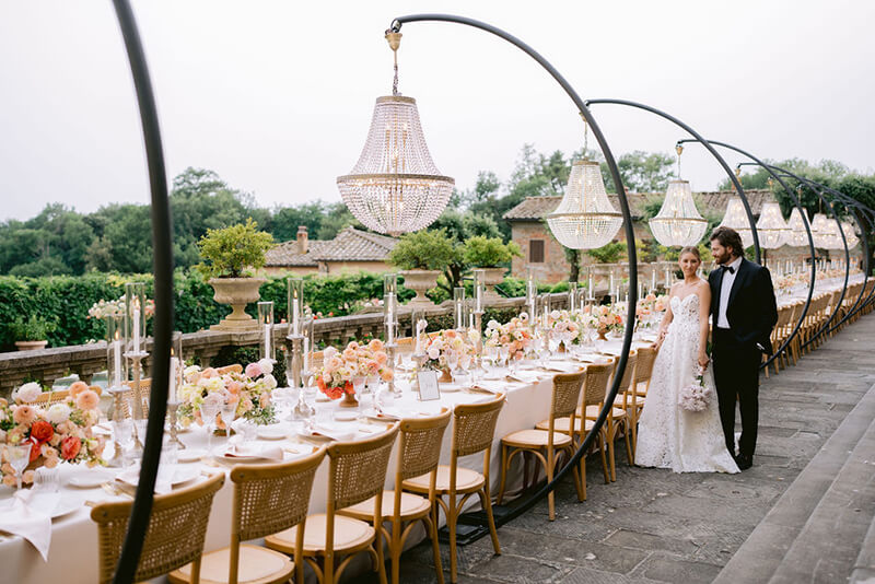 il-borro-wedding-reception-tablescape