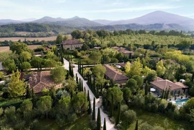 Borgo Santo Pietro country estate near Siena
