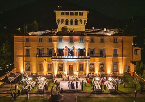 Villa di Maiano wedding venue in Fiesole, above Florence