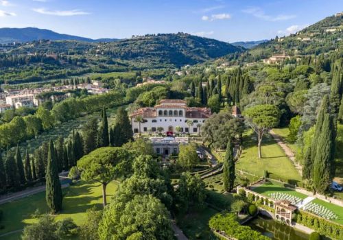 Villa Palmieri gardens, wedding venue near Florence