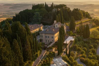 Castiglion del Bosco estate in the Val d'Orcia