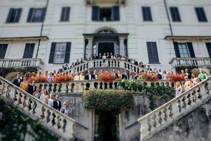 Exclusive Lake Como wedding venue