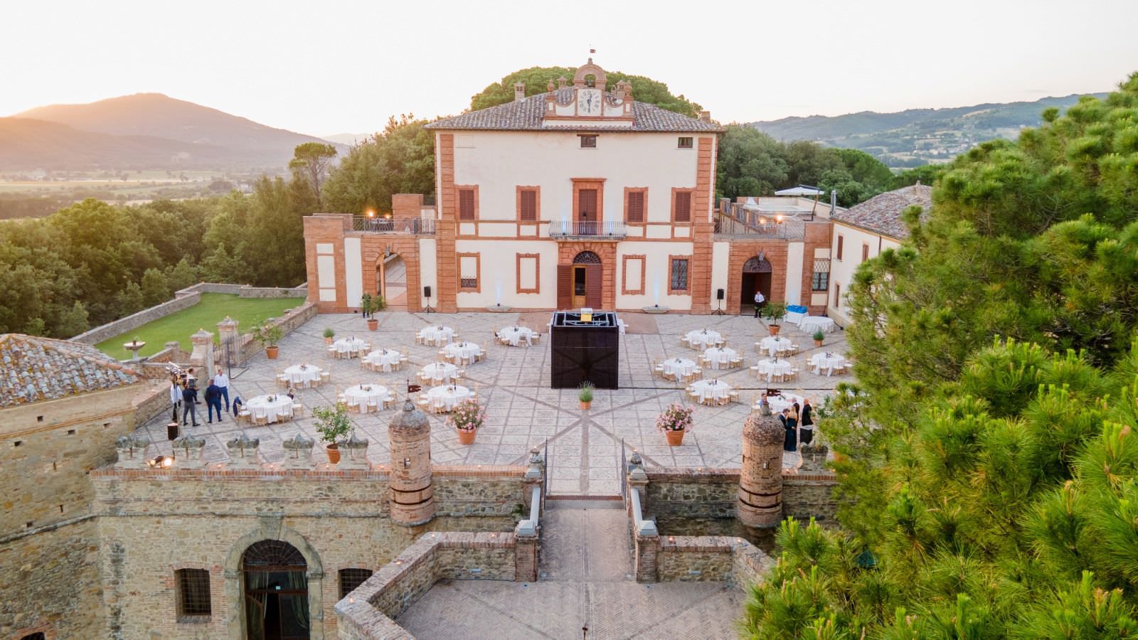 Perugia Castle Wedding