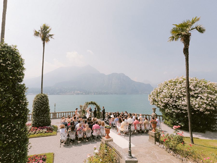 wedding at Villa Pizzo