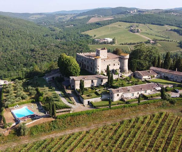 Fortified Chianti Castle