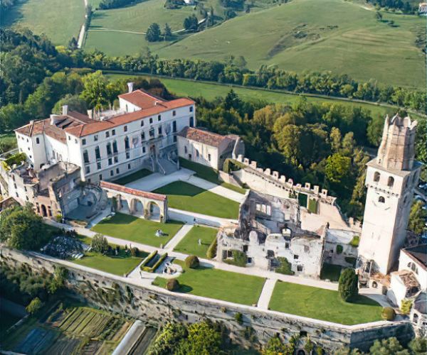 Grand Castle with Hamlet